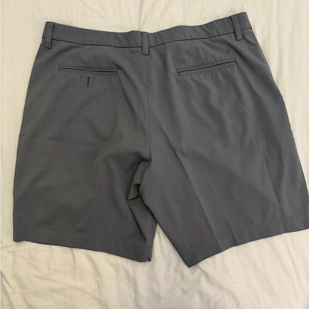 Callaway Men's Gray Flat Front Shorts